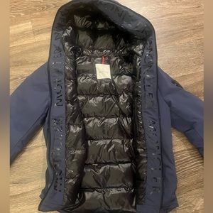 Moncler Jacket M Navy